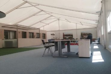 Proyecto y ejecución de carpas